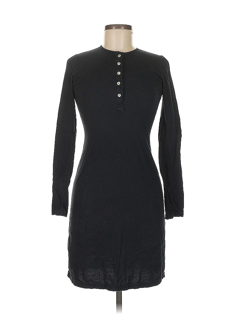 American Apparel 100% Cotton Black Casual Dress Size M - photo 1