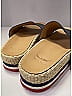 Moncler 100% Leather Black  Evelyne Espadrille Slide Sandals Size EU 36 - photo 5