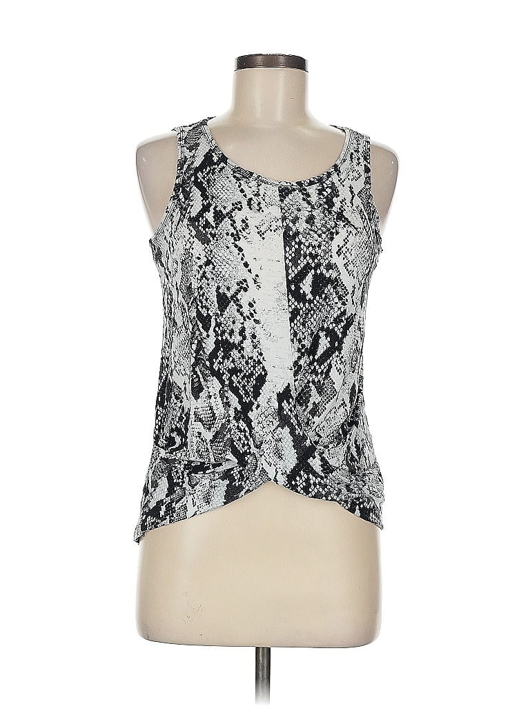 Pre-owned Ideology Sleeveless Blouse In Silver