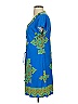 Hale Bob 100% Silk Paisley Blue Casual Dress Size S - photo 5