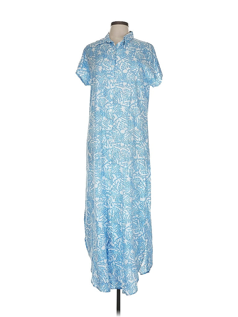 La Mer Luxe Short Sleeve Layla Dress - Green Jungle main image 0