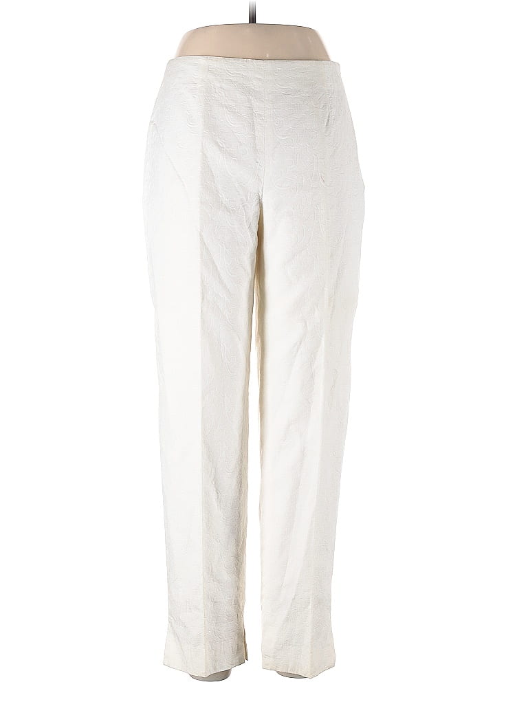 Pre-owned Liz Claiborne Casual Pants In White