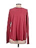 ALTERNATIVE Solid Burgundy Long Sleeve T-Shirt Size S - photo 2