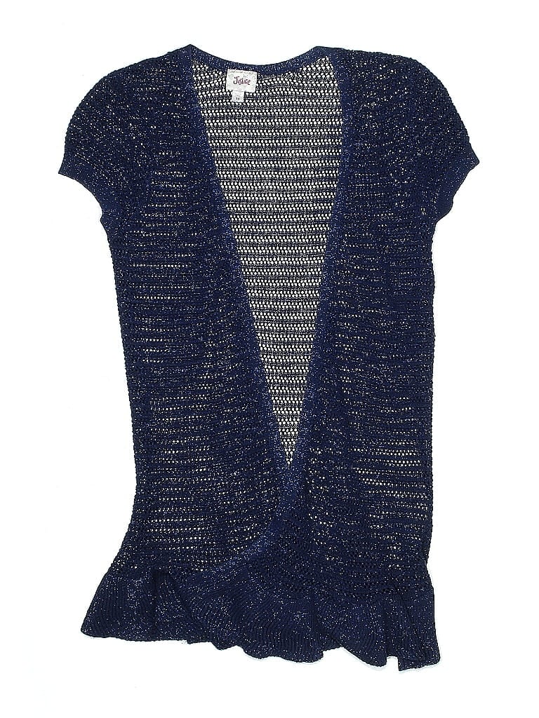Justice Blue Cardigan Size 14 (big kids) - photo 1
