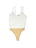 WAYF 100% Polyester Gold Bodysuit Size XS - photo 1