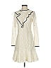ML Monique Lhuillier Ivory Cocktail Dress Size 4 - photo 1