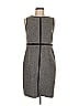 Kasper Tweed Gray Black Cocktail Dress Size 6 - photo 1