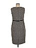 Kasper Tweed Gray Black Cocktail Dress Size 6 - photo 2