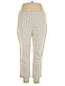 Hilary Radley Chevron-herringbone Ivory Casual Pants Size XXL - photo 1