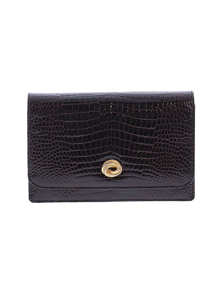 Unbranded Burgundy Brown Clutch One size - photo 1