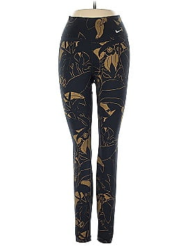 nike black floral leggings