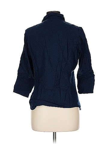 Ci Sono 3/4 Sleeve Button-Down Shirt (view 2)