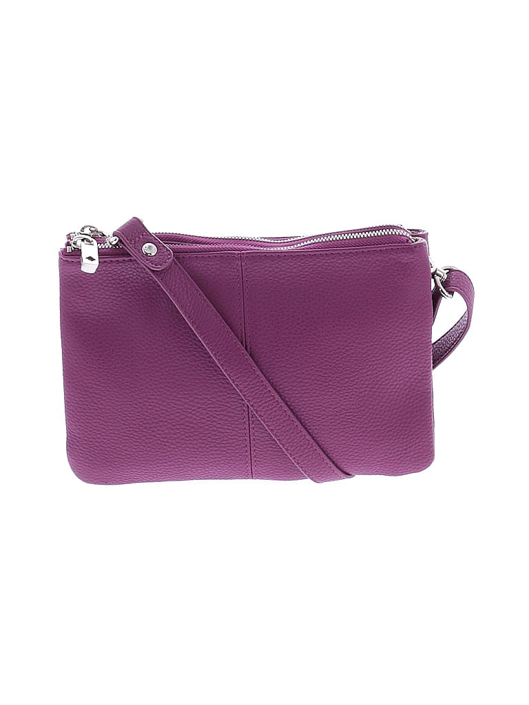 Jewell by Thirty-One Solid Purple Crossbody Bag One size - photo 1