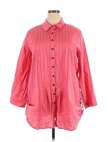 Serengeti 3/4 Sleeve Button-Down Shirt (view 1)