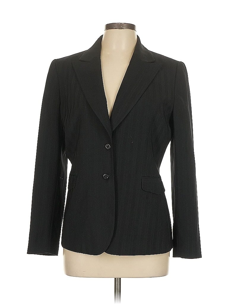 Tahari by ASL 100% Polyester Black Blazer Size 10 - photo 1