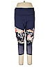 Marika Graphic Blue Active Pants Size 1X - photo 1