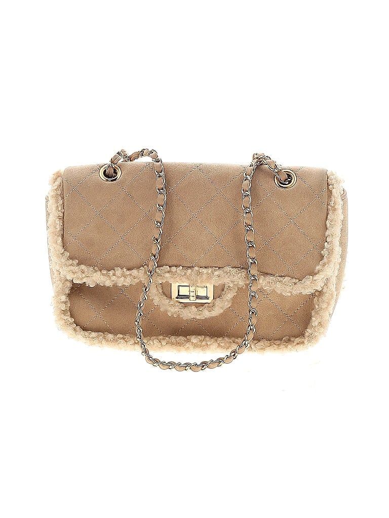 Urban Expressions Tweed Tan Crossbody Bag One size - photo 1