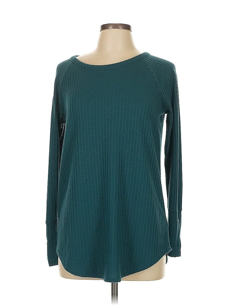 Chaser Teal Long Sleeve T-Shirt Size L - photo 1