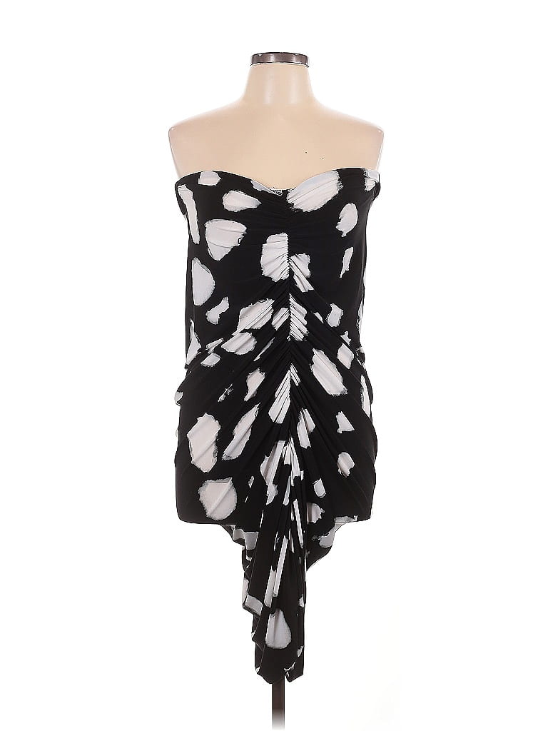 Norma Kamali Black Cocktail Dress Size 6 - photo 1