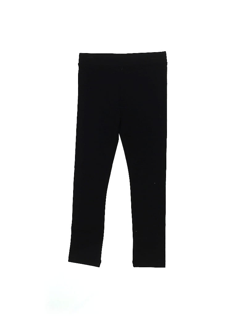 Crewcuts Outlet Solid Black Active Pants Size 4 - photo 1