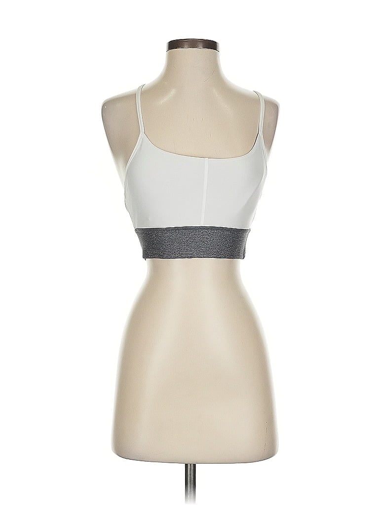Pre-owned Mondetta Sports Bra In Silver