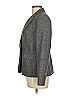 Le Suit 100% Polyester Tweed Gray Blazer Size 10 - photo 5