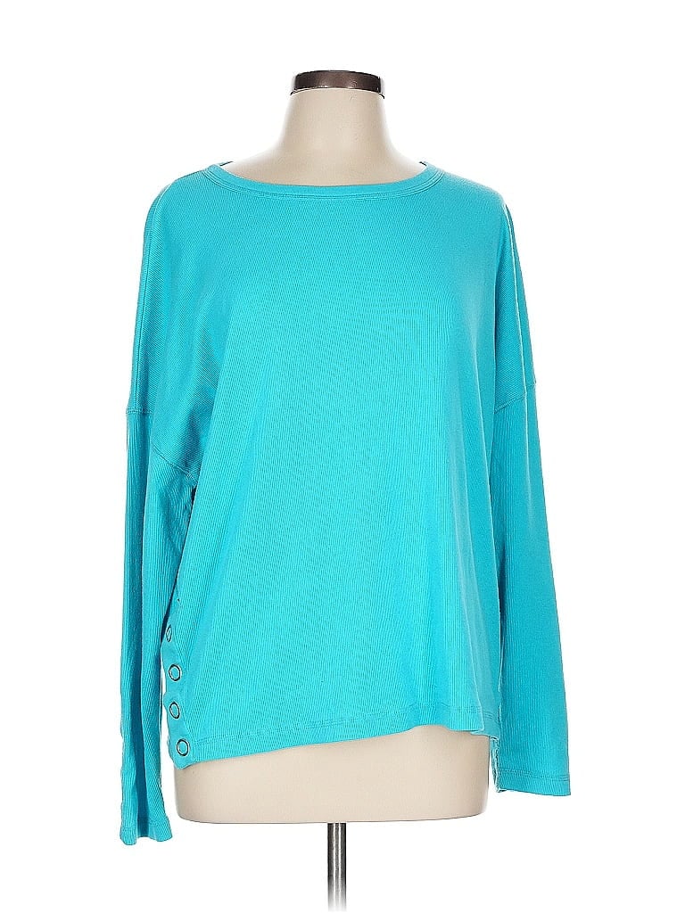 Chaser Teal Long Sleeve T-Shirt Size L - photo 1