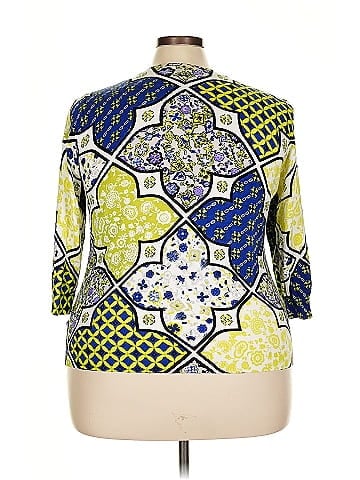 Joseph A. 3/4 Sleeve Blouse (view 2)