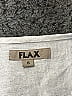 Flax 100% Linen Ivory White Sleeveless Blouse Size 6 - photo 3