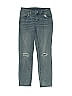 Justice 100% Recycled Polyester Blue Jeans Size 12 (big kids) - photo 1