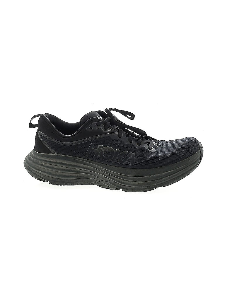 Hoka One One Black Sneakers Size 9 - photo 1