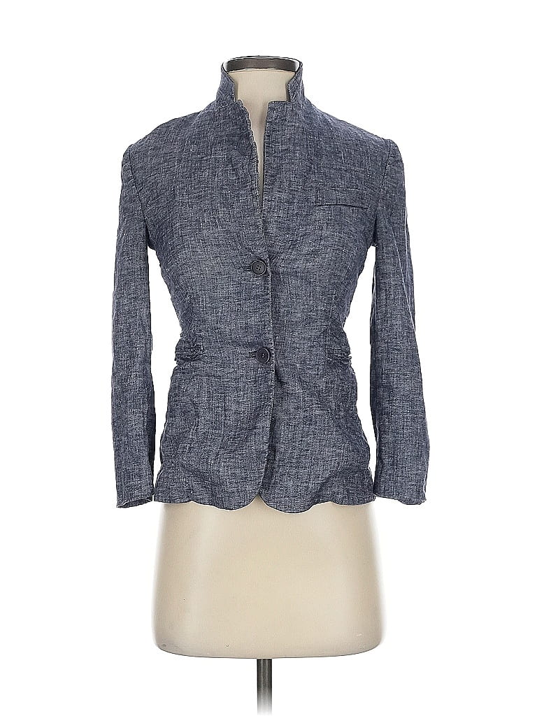 Pre-owned Theory Blazer Jacket In Gray