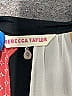 Rebecca Taylor Color Block Red Long Sleeve Blouse Size 0 - photo 7
