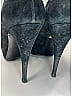 Dolce & Gabbana 100% Suede Black Suede Lace Trim Heels Size EU 39 - photo 4
