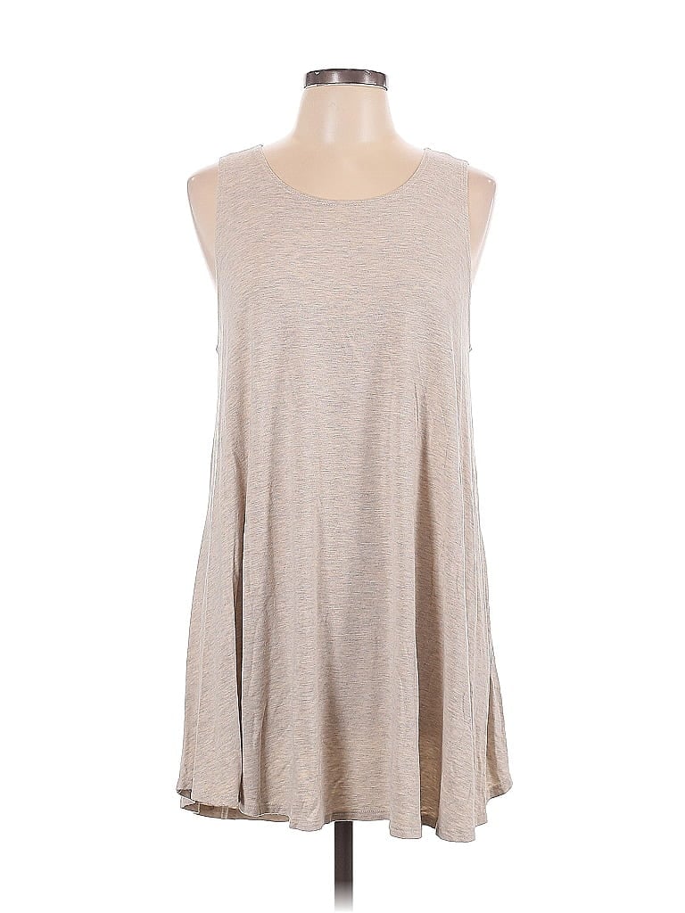 Pre-owned Azules Casual Dress In Brown