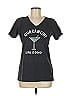 Life Is Good 100% Cotton Black Short Sleeve T-Shirt Size M - photo 1