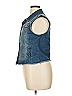 Mudd 100% Cotton Blue Denim Vest Size XL - photo 5