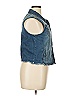 Mudd 100% Cotton Blue Denim Vest Size XL - photo 4