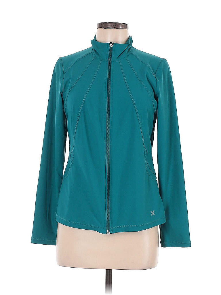 Xersion Teal Track Jacket Size M - photo 1