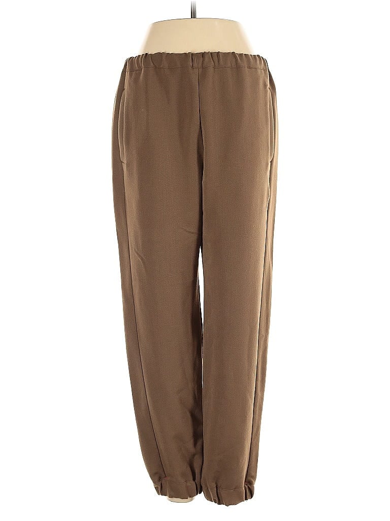 Xirena Solid Brown Casual Pants Size S - photo 1