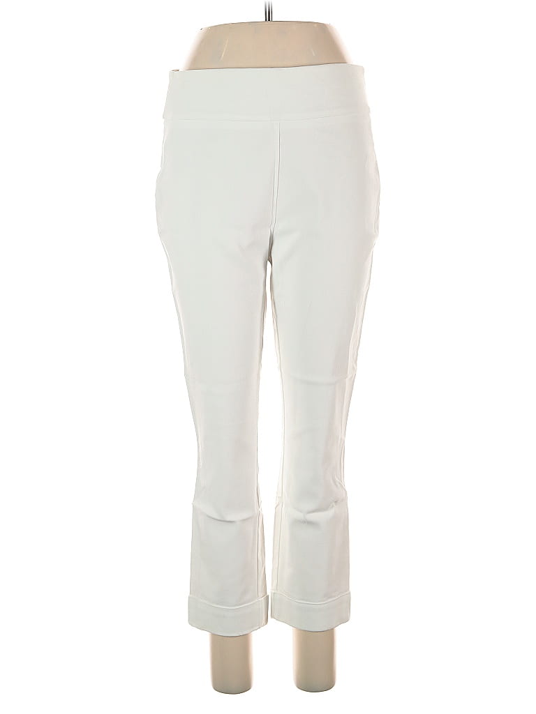 7th Avenue Design Studio New York & Company Ivory Casual Pants Size L - photo 1