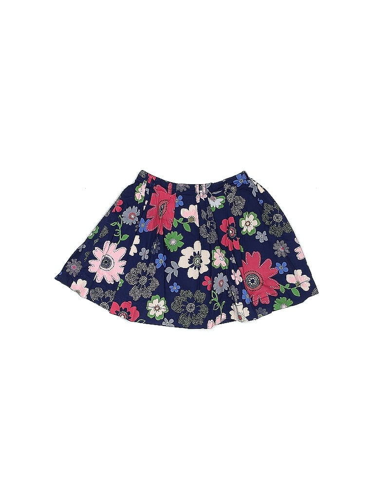 OshKosh B'gosh 100% Cotton Floral Blue Skirt Size 3T - photo 1