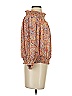 Gracia 100% Polyester Orange 3/4 Sleeve Blouse Size S - photo 4