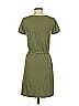 Theory Solid Green Casual Dress Size P (petite) - photo 2