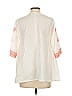 Roller Rabbit 100% Cotton Ivory 3/4 Sleeve Blouse Size XS - photo 2