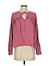 Xirena Pink Long Sleeve Blouse Size S - photo 1
