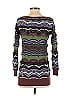 M Missoni Chevron-herringbone Purple Brown Wool Pullover Sweater Size 2 - photo 2