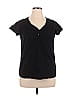 Roaman's 100% Cotton Black Short Sleeve T-Shirt Size 14 - photo 1