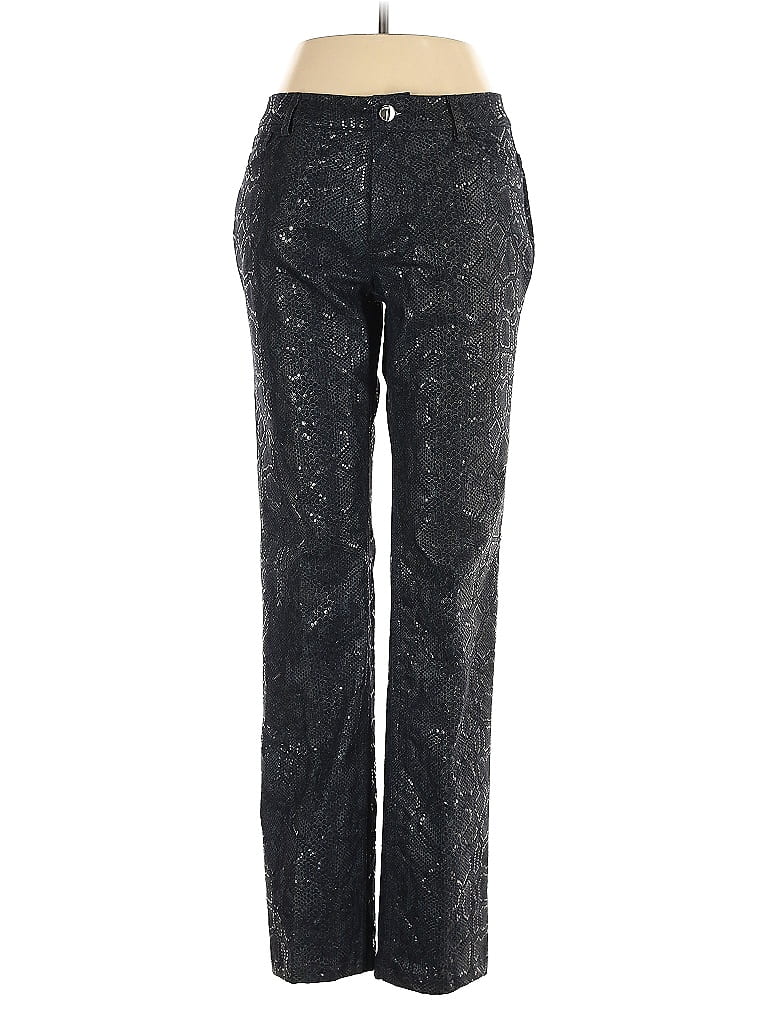 Pre-owned Doncaster Collection Casual Pants In Silver