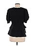 Gracia 100% Polyester Black 3/4 Sleeve Top Size M - photo 2